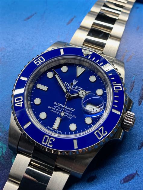 white gold rolex submariner watches